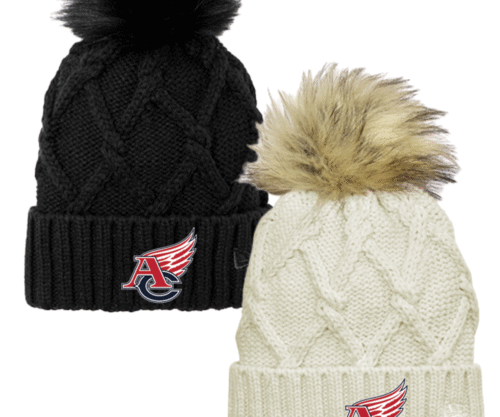 Ladies New Era Pom Beanie