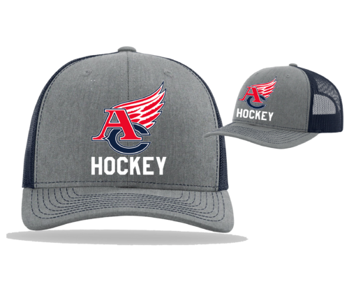 Richardson STRUCTURED Heather/Navy Trucker Cap